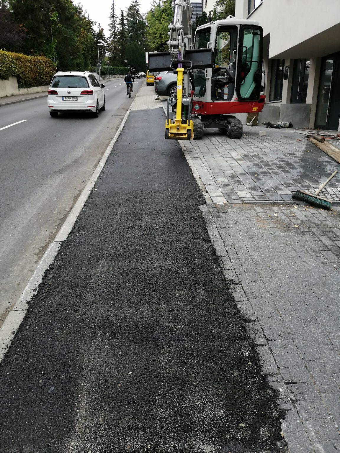 Asphalt Alber Gartengestaltung